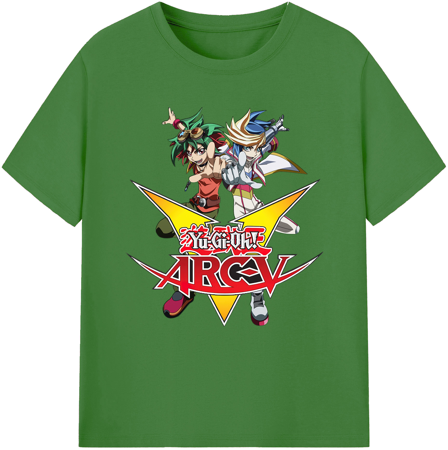 （画像用） 遊☆戯☆王 Yu-Gi-Oh! レディースカジュアルプリントTシャツ（綿100％）